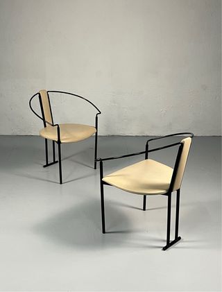 4 Sillas Postmodernas, Vintage 80s