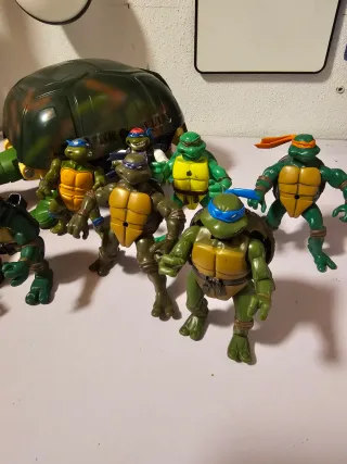 Lote Figuras Tortugas Ninja
