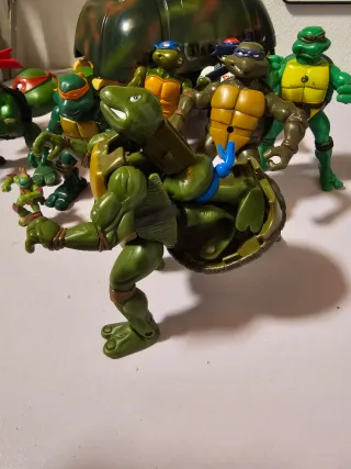 Lote Figuras Tortugas Ninja
