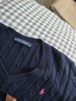 Jersey Polo Ralph Lauren azul Talla M