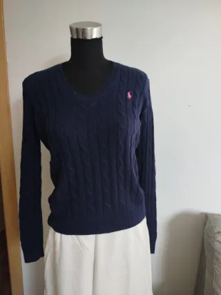 Jersey Polo Ralph Lauren azul Talla M