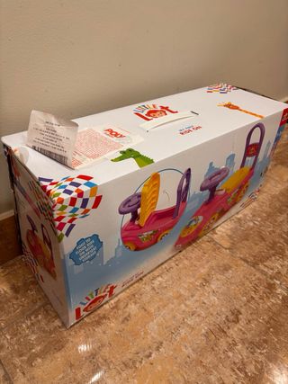 Correpasillos infantil rosa Regalo repetido