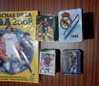 Colección cromos Liga 2008 + Archivador