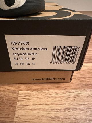 Botas de nieve niño