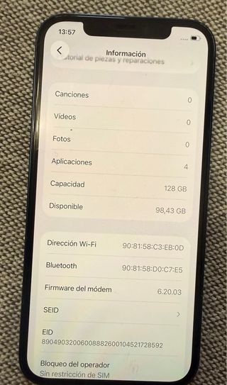 iPhone 12 128GB Azul