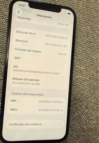 iPhone 12 128GB Azul