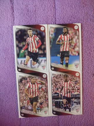 Cromos de Fútbol Topps Athletic Club