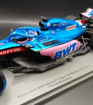 Alpine A522 BWT Monaco GP 2022 Alonso