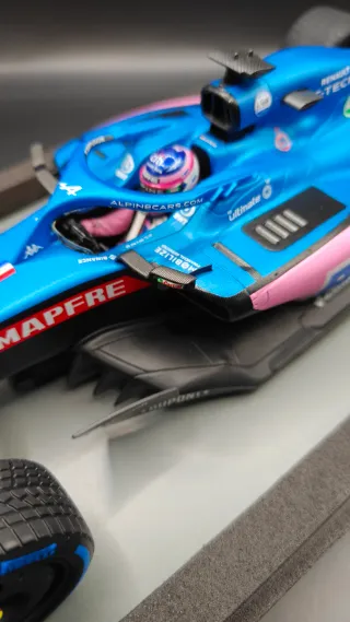 Alpine A522 BWT Monaco GP 2022 Alonso