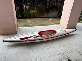 Kayak Marca Kailua Viento Blanco y Rojo