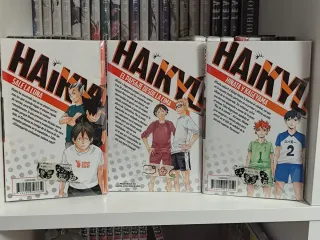 Haikyu tomos 1-2 + 10
