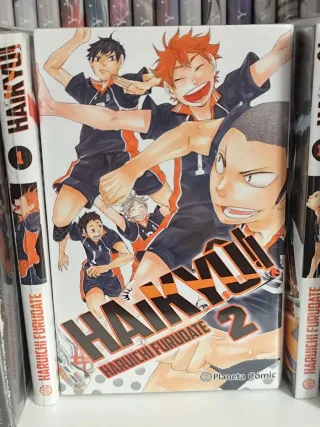 Haikyu tomos 1-2 + 10