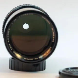 Objetivo Minolta MC Tele Rokkor 200mm 1:3.5