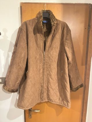 Cappotto Encadee marrone con pelliccia