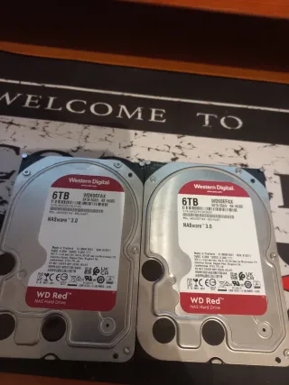 4x Discos Duros Western Digital Red 6TB