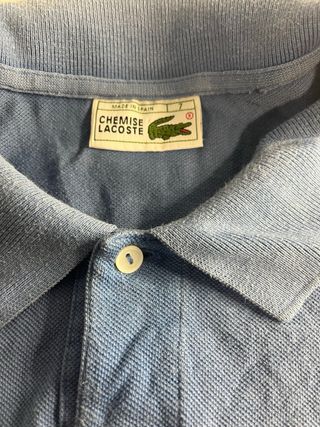 Camisa Polo Lacoste Hombre Talla M Azul