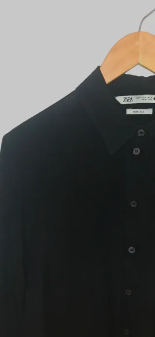 Blusa ZARA 100% SEDA - Talla M