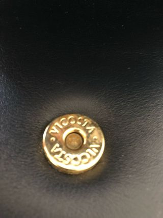 Bolso Vicosta Piel Azul marino Nuevo