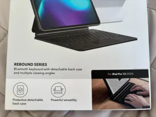 Teclado Magnético ESR Rebound iPad Pro 13 Blanco