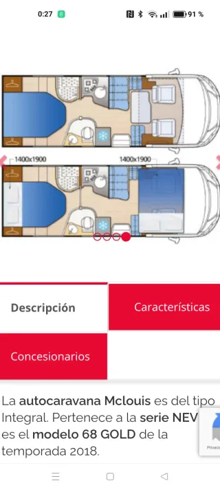 Autocaravana Mclouis Nevis 868