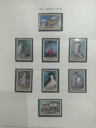 Sellos España 1971 Ignacio de Zuloaga