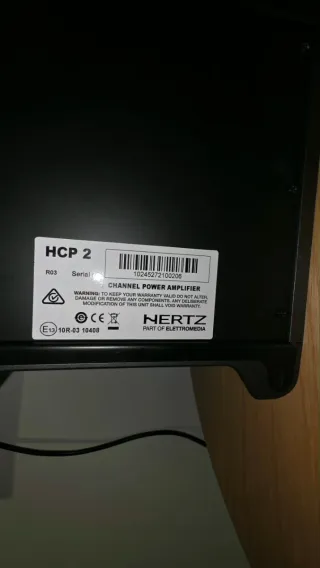 Etapa de potencia Hertz Negra