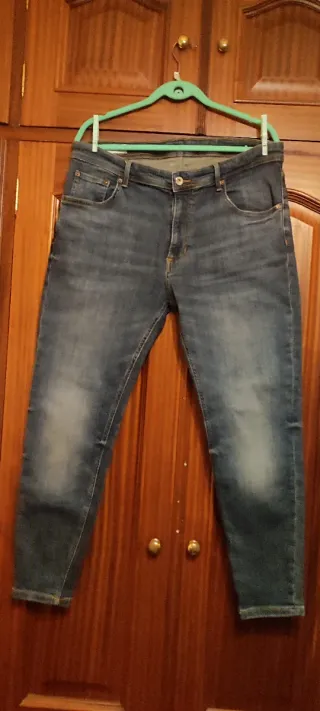 Pantalón vaquero hombre azul