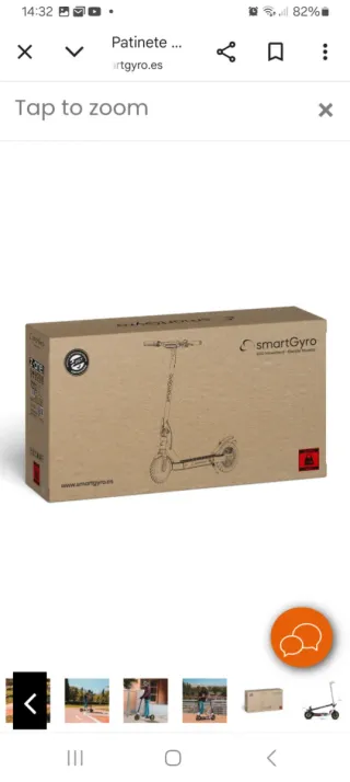 Patinete Eléctrico SmartGyro Z-ONE Sg27-393