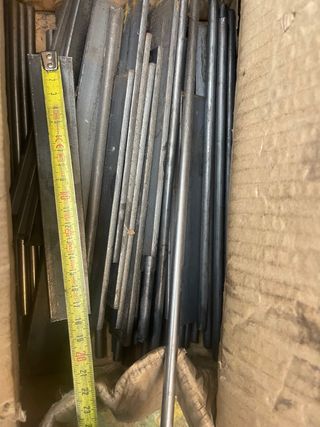 Pletinas y varillas metálicas