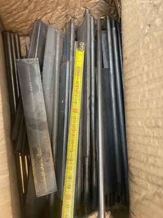 Pletinas y varillas metálicas