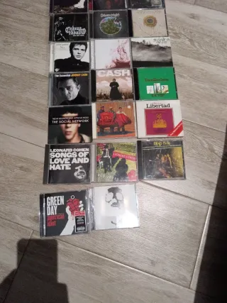 Lote CDs Música Rock, Metal, Folk