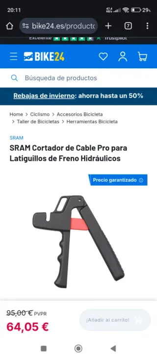 Kit Herramientas Sram Frenos Bicicleta