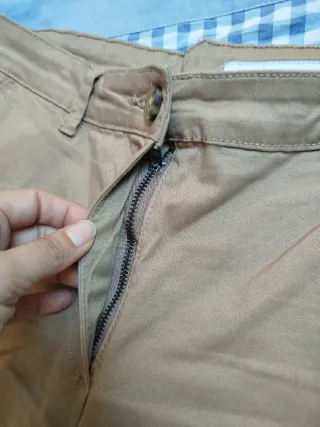 Pantalón Lefties Mujer Talla S Marrón