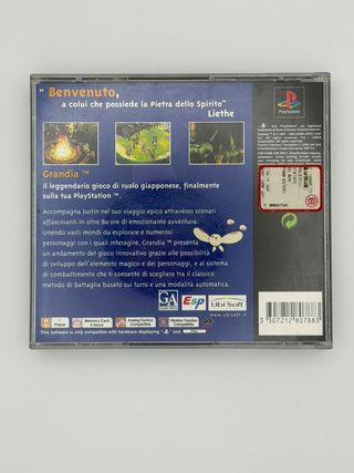 Grandia PS1 PAL ITA con manuale