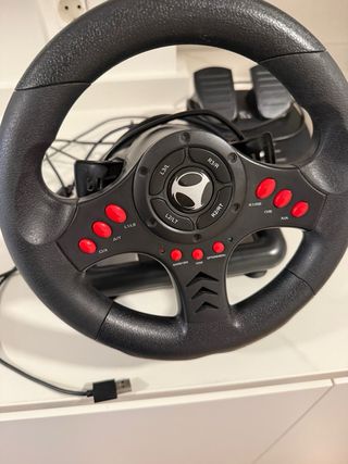 Volante PS4 con Pedales