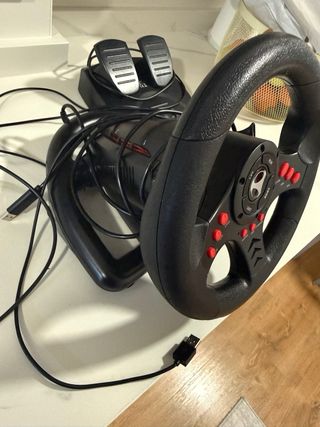Volante PS4 con Pedales