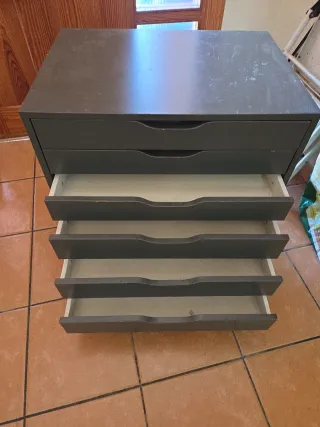 Cajonera organizadora de 5 cajones