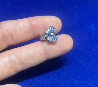 Charm abalorio Lazo Niña de Plata pulsera Pandora