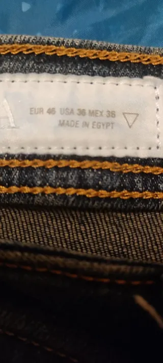 Pantalón vaquero hombre azul