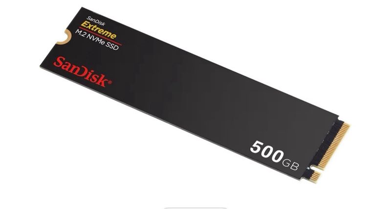 SanDisk Extreme SSD 500GB M.2 NVMe afbeelding 4