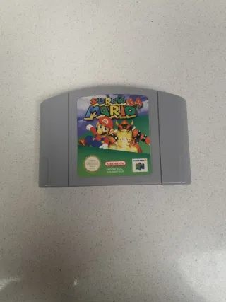 Nintendo 64 Consola Negra y Gris