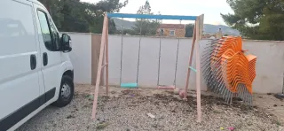 Columpio infantil para jardín