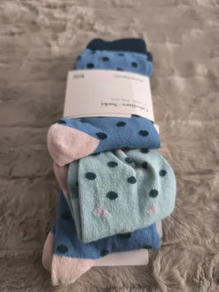 Pack 3 pares calcetines Women'secret lunares