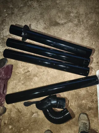 Estufa de leña metálica