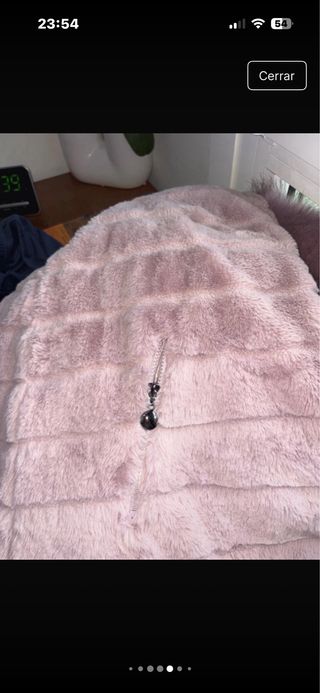 Parka acolchada reversible rosa