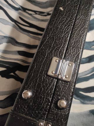 Funda Rígida Estuche Guitarra Eléctrica Negra