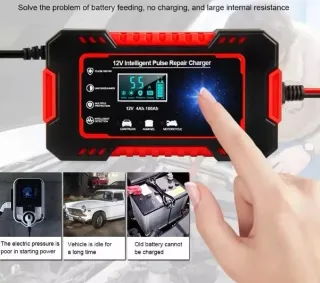 Caricabatteria 12V Carica Automatico Intelligente