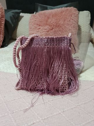 Traje de flamenca rosa/morado