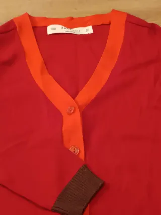Jersey ZARA Rojo Talla S