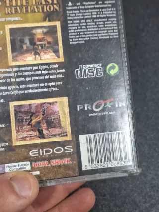 Tomb Raider: The Last Revelation PS1 juego